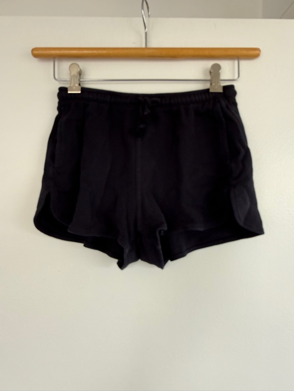 Brandy Melville Navy Waffle Athletic Lounge Shorts-